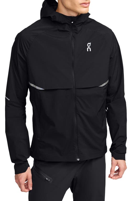 On Core Hooded Packable Running Jacket in Black at Nordstrom, Size Medium