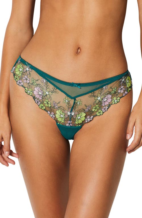 Shop Etam Superbe Hipster Panties In Green