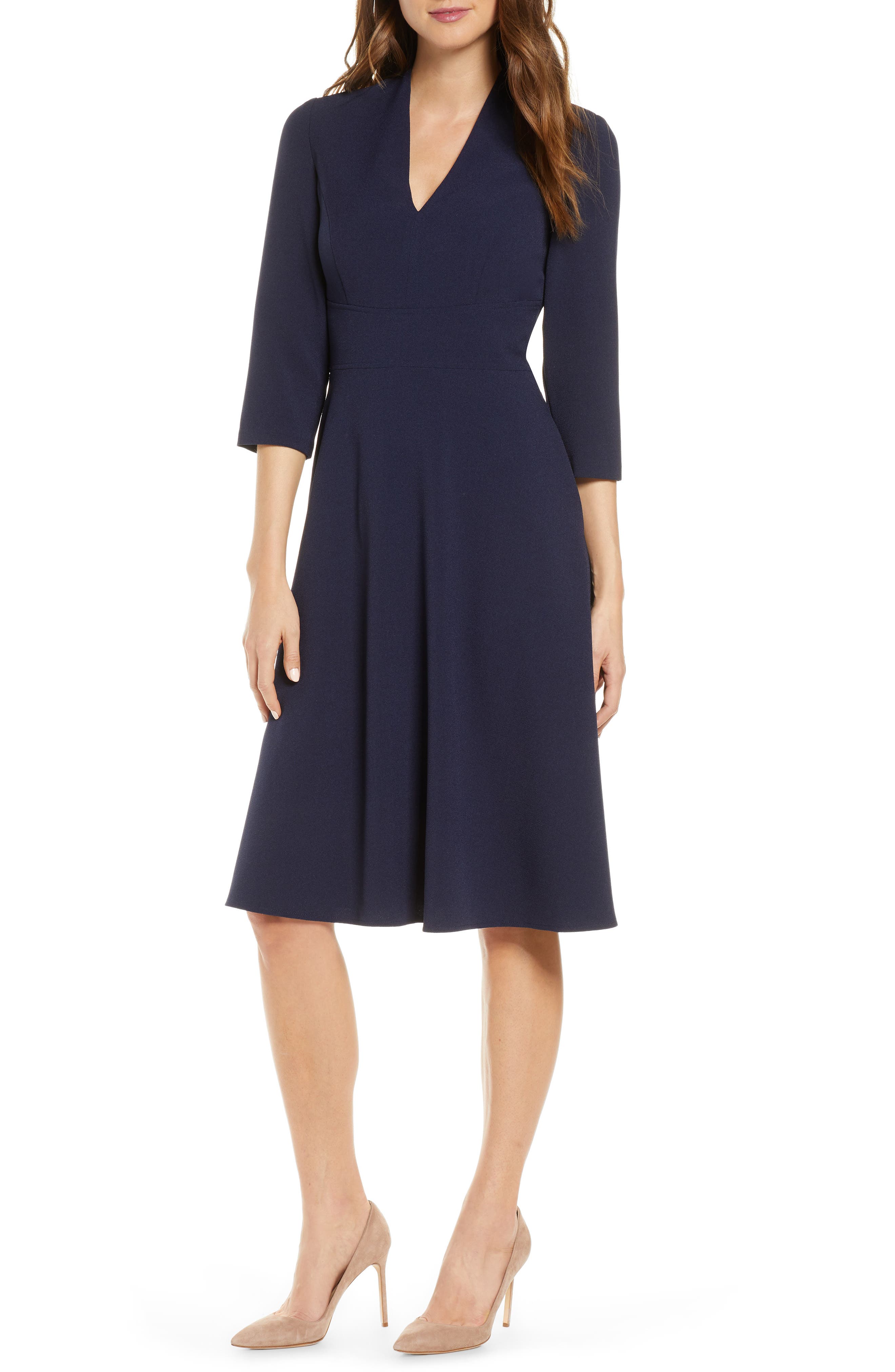 vince camuto a line dress