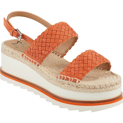Marc Fisher Ltd. Gabli Slingback Sandal- Orange