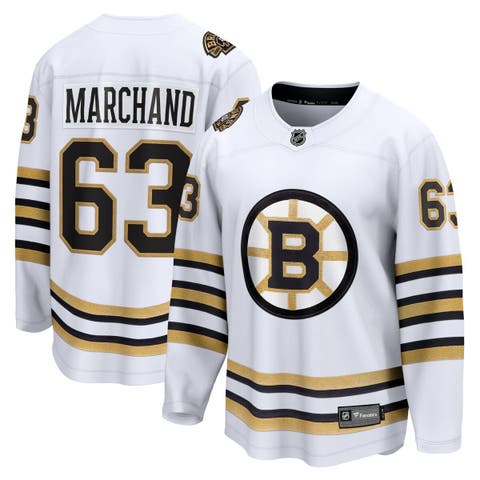 47 Brand Men's David Pastrnak Black Boston Bruins Player Lacer