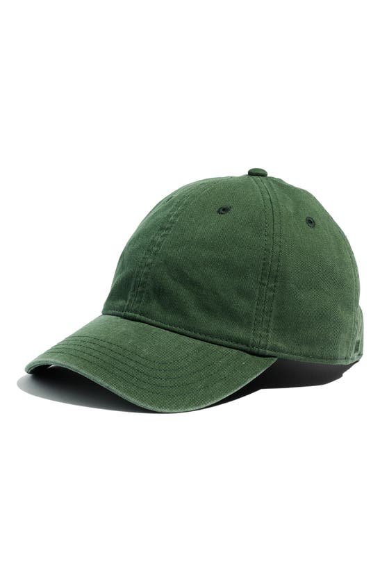 Madewell Broken In Baseball Cap In Simply Sage