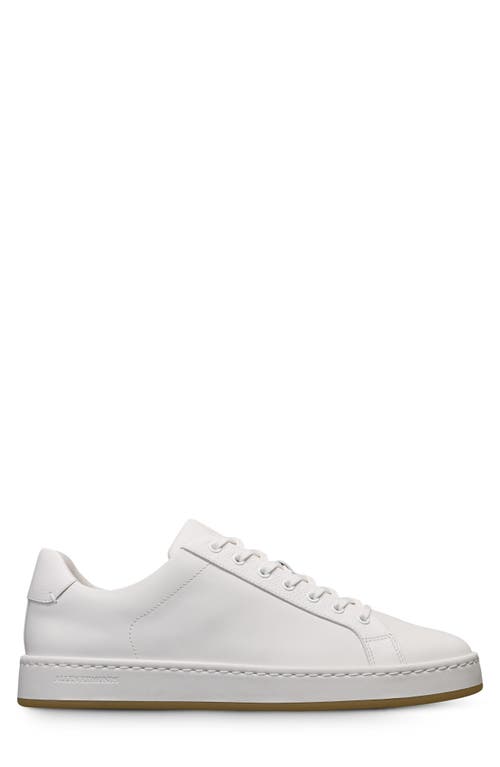 Allen Edmonds Barnes Low Top Sneaker In White