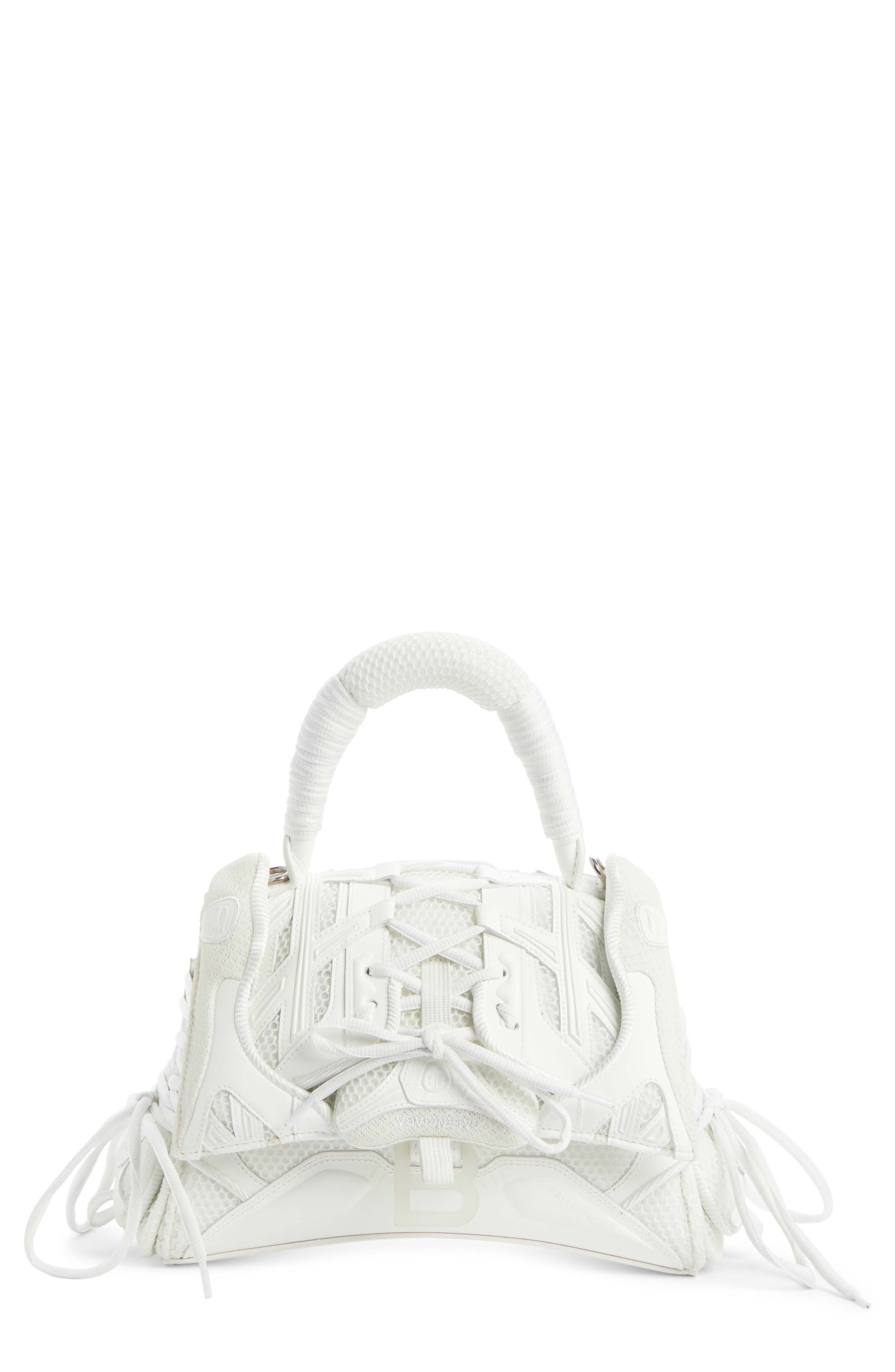 balenciaga white bag