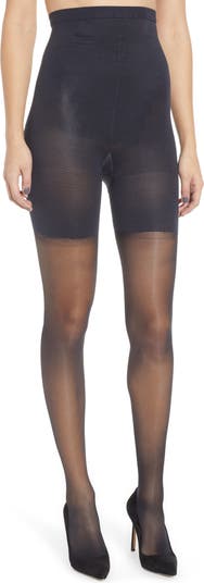 Spanx Sheers High Waisted Black All Day Shaping Hosiery Size D - $25 New  With Tags - From Holly