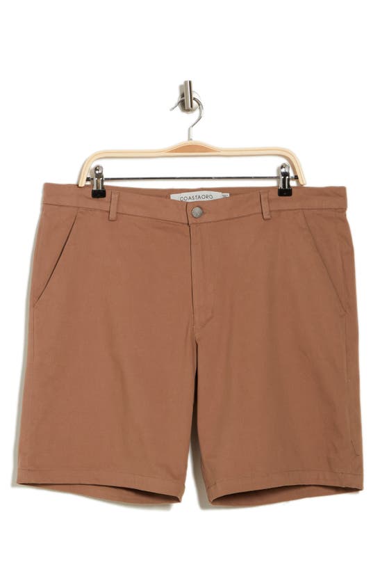 Coastaoro Rider Tailored Shorts In Desert Taupe