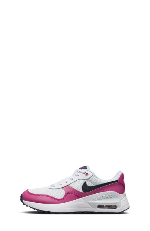 Nike Air Max Systm Sneaker In White/obsidian/pink