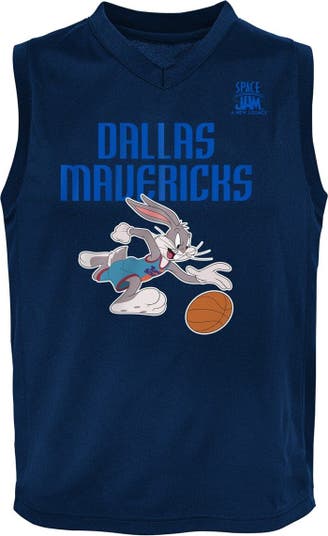 Outerstuff Toddler Dallas Mavericks Replica Name and Number T-Shirt - Blue