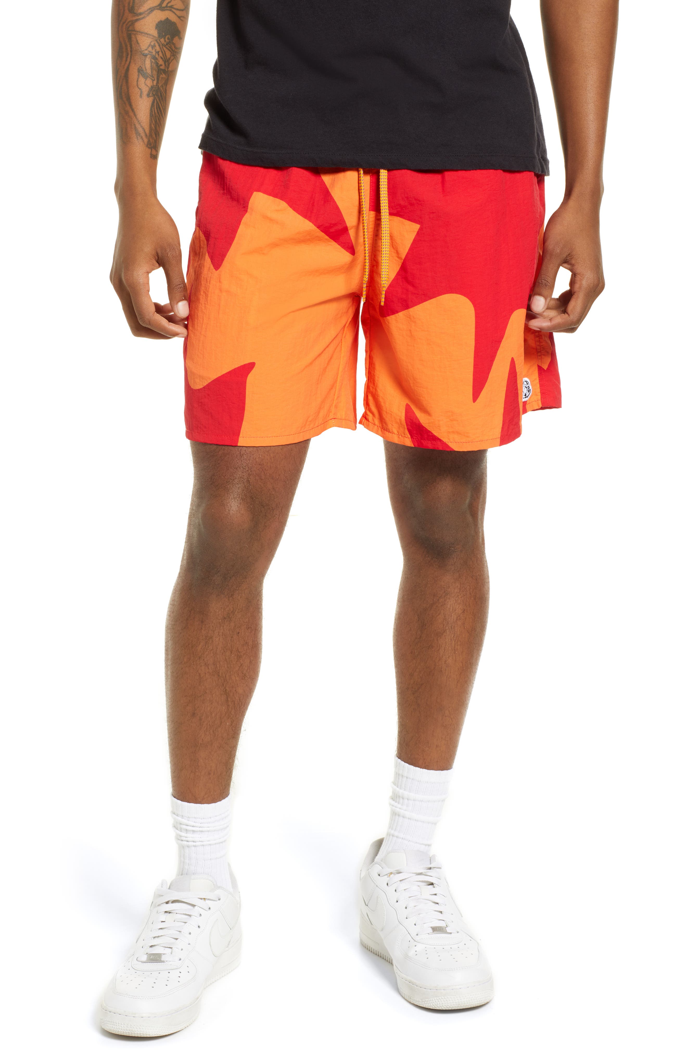 Rick Owens X Champion Synthetic Shorts & Bermuda Shorts in Black for Men Mens Clothing Shorts Bermuda shorts 