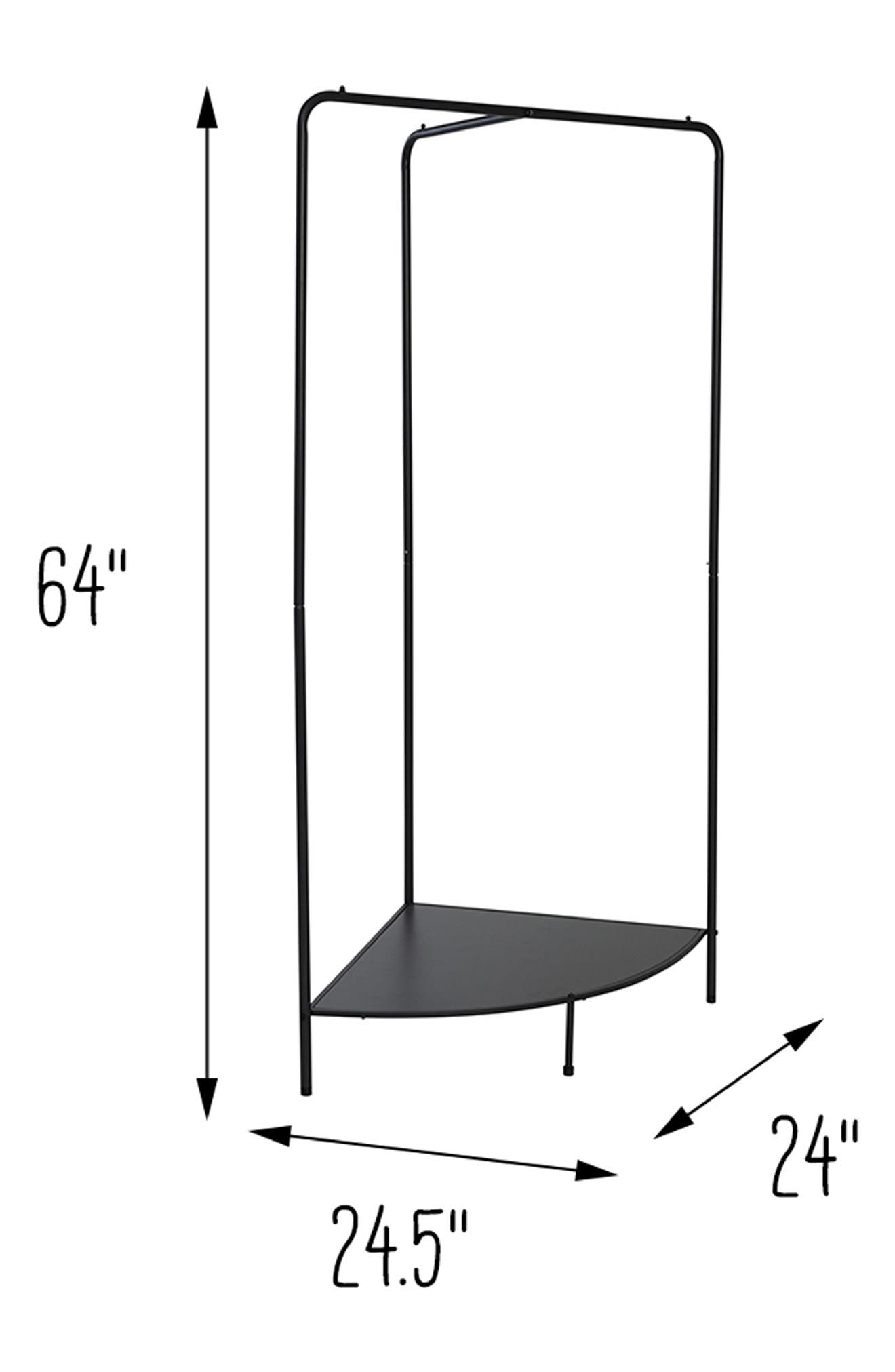 HONEYCANDO Corner Garment Rack Nordstromrack
