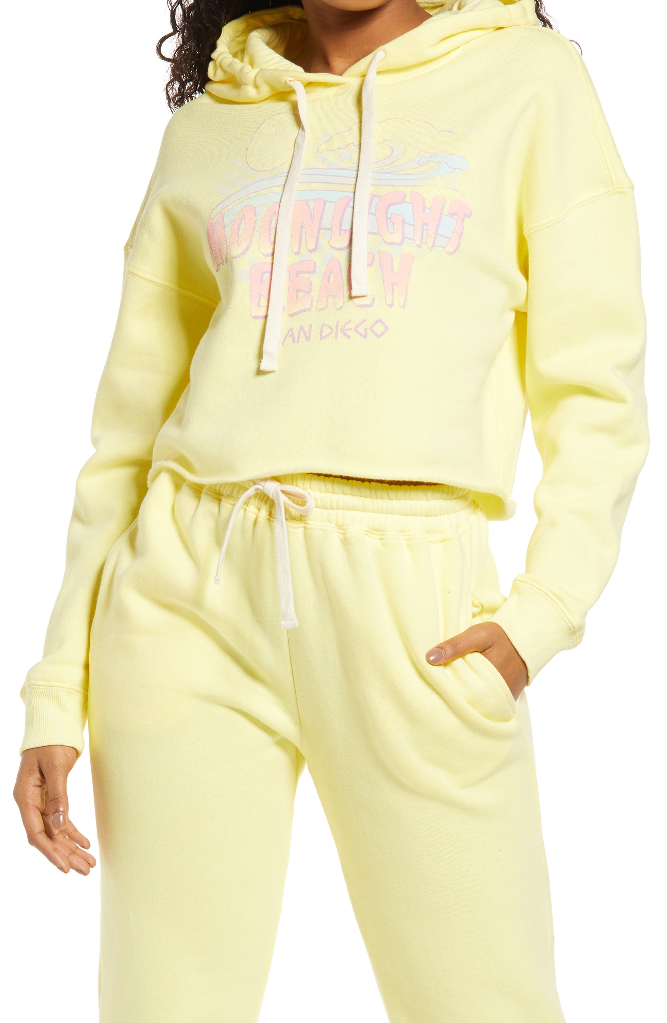yellow womens sweatshirt
