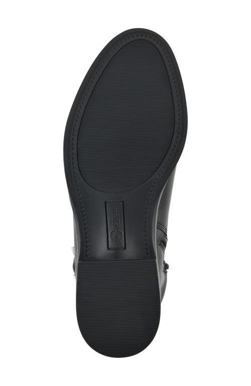 Cliffs By White Mountain Custard Tall Boot In Black Smooth