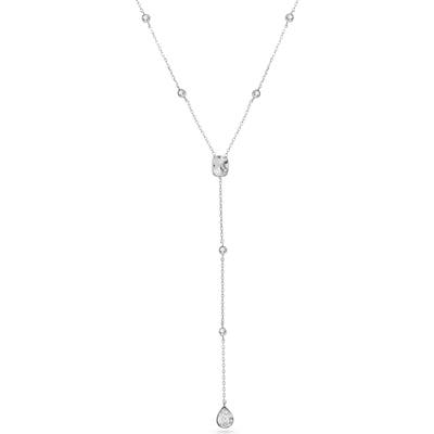 Lesa Michele Swarovski Crystal Y-Necklace