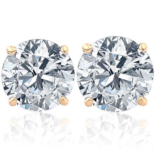 Bliss Diamond 1 1/2 Ct Tw Diamond Studs 14k White Or Yellow Gold Lab Grown In 14k Yellow Gold