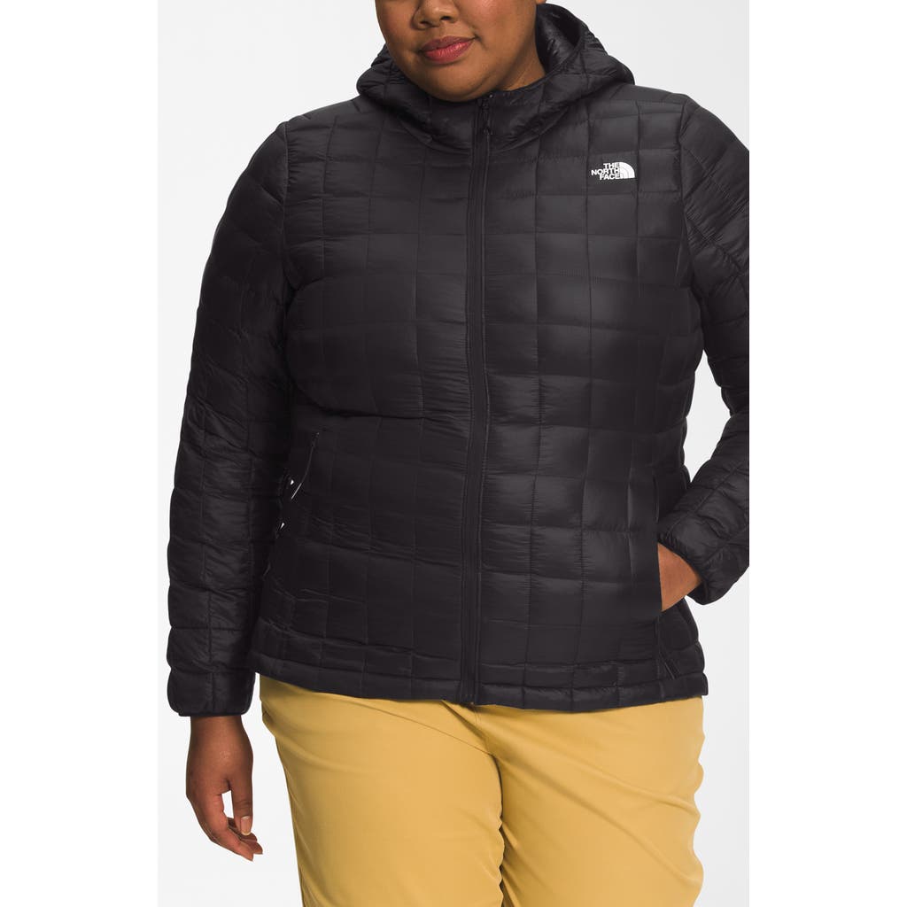 The North Face Plus Size Quilted Zip-up Puffer Jacket In Tnf Black-npf