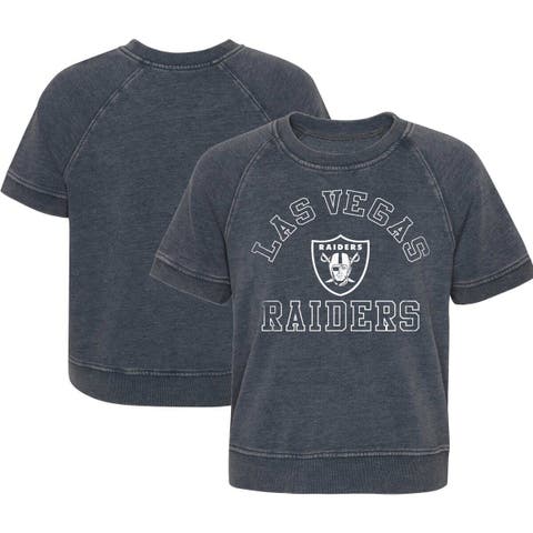 Girls Dark Green Chicago Raglan Logo T-Shirt