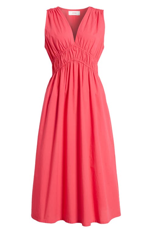 Shop Xirena Xírena Cyra Sleeveless Midi Dress In Tulip