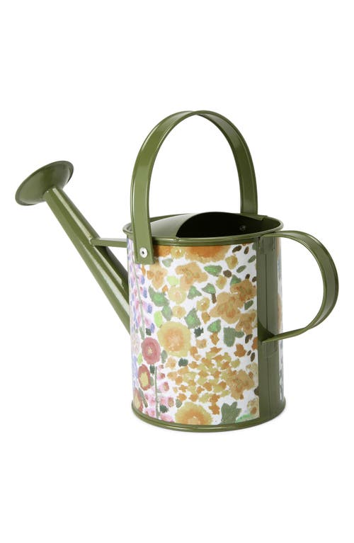 Kurt Geiger London X Floral Couture Watering Can In Green Floral Multi