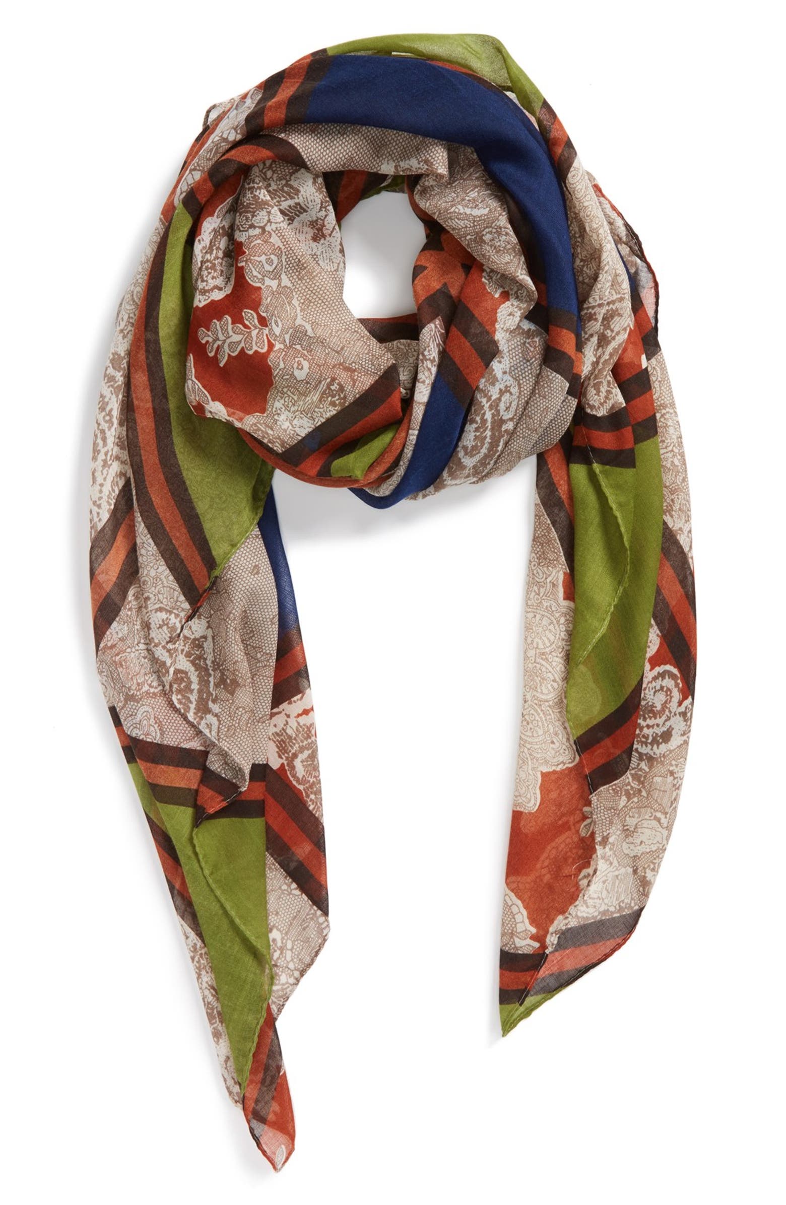 Natasha Couture 'Lacy Number' Oversize Oblong Scarf | Nordstrom