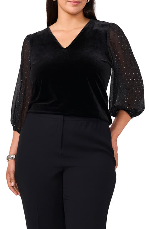 Velvet Plus Size Tops for Women Nordstrom