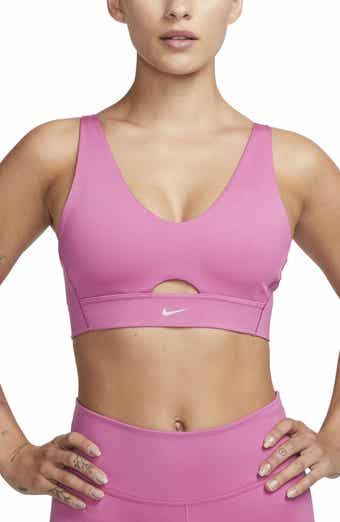 Nike Training Alpha Dri-FIT high support sports bra in bright pink