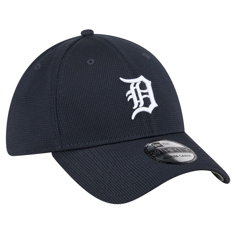 Shop New Era Navy Detroit Tigers Active Pivot 39thirty Flex Hat