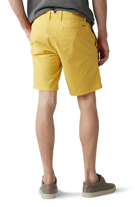 Shop Rodd & Gunn The Peaks Regular Fit Shorts In Sunshine