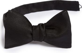 Dior, Accessories, Christian Dior Silk Bow Tie Adjustable Black