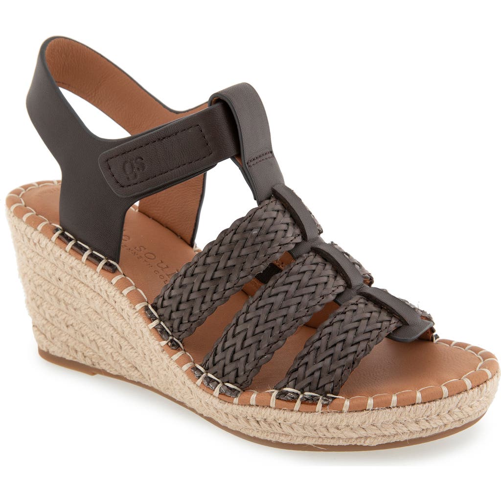 GENTLE SOULS BY KENNETH COLE GENTLE SOULS CAPLIN SLINGBACK ESPADRILLE PLATFORM WEDGE SANDAL
