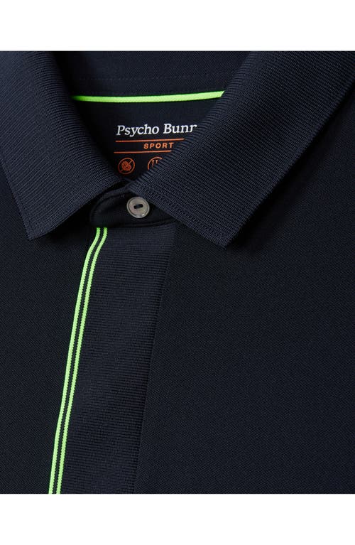 Shop Psycho Bunny Edmonds Sport Performance Polo In Navy