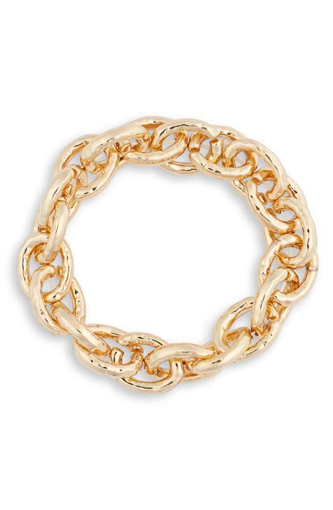 Stretch Chain Link Bracelet