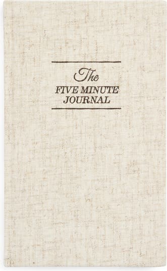 Five Minute Journal. The beauty of five minutes…