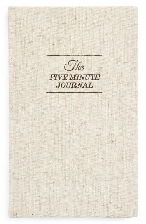 INTELLIGENT CHANGE The Five Minute Journal in Oat