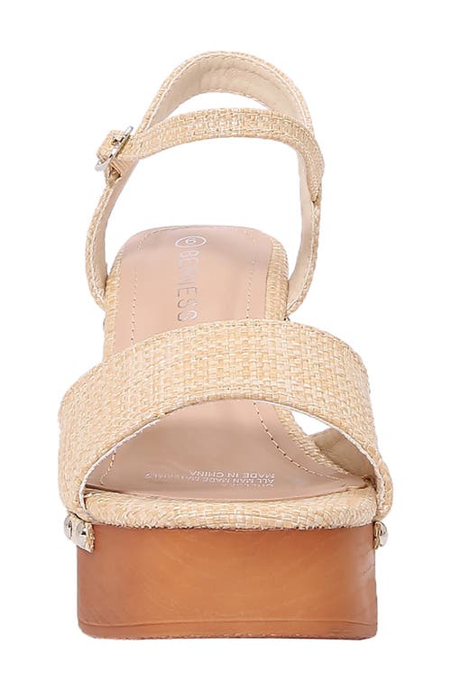 BERNESS BERNESS CHELSEA PLATFORM SANDAL