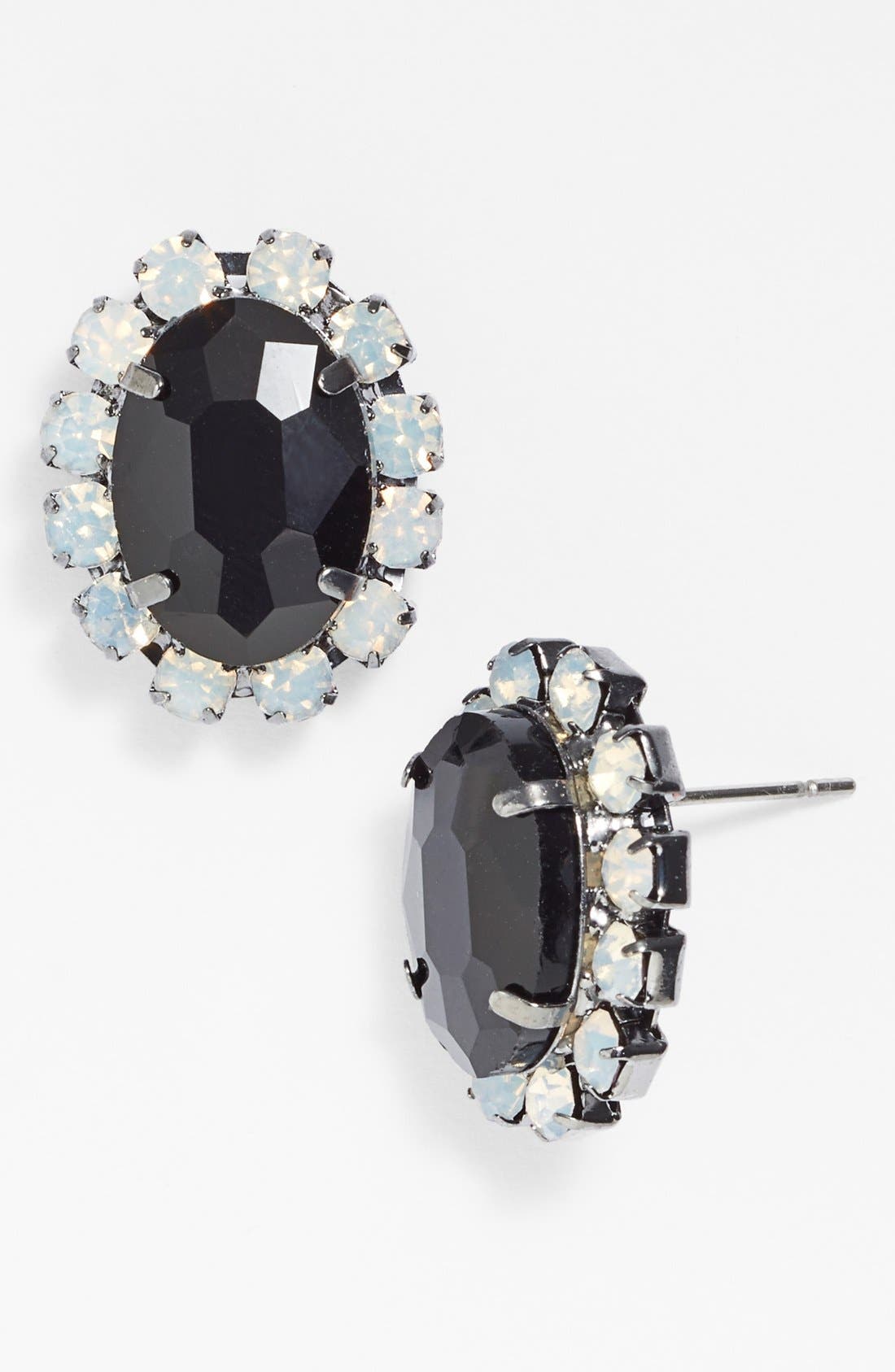 Nordstrom 'Lady Lux' Oval Stone Stud Earrings Nordstrom