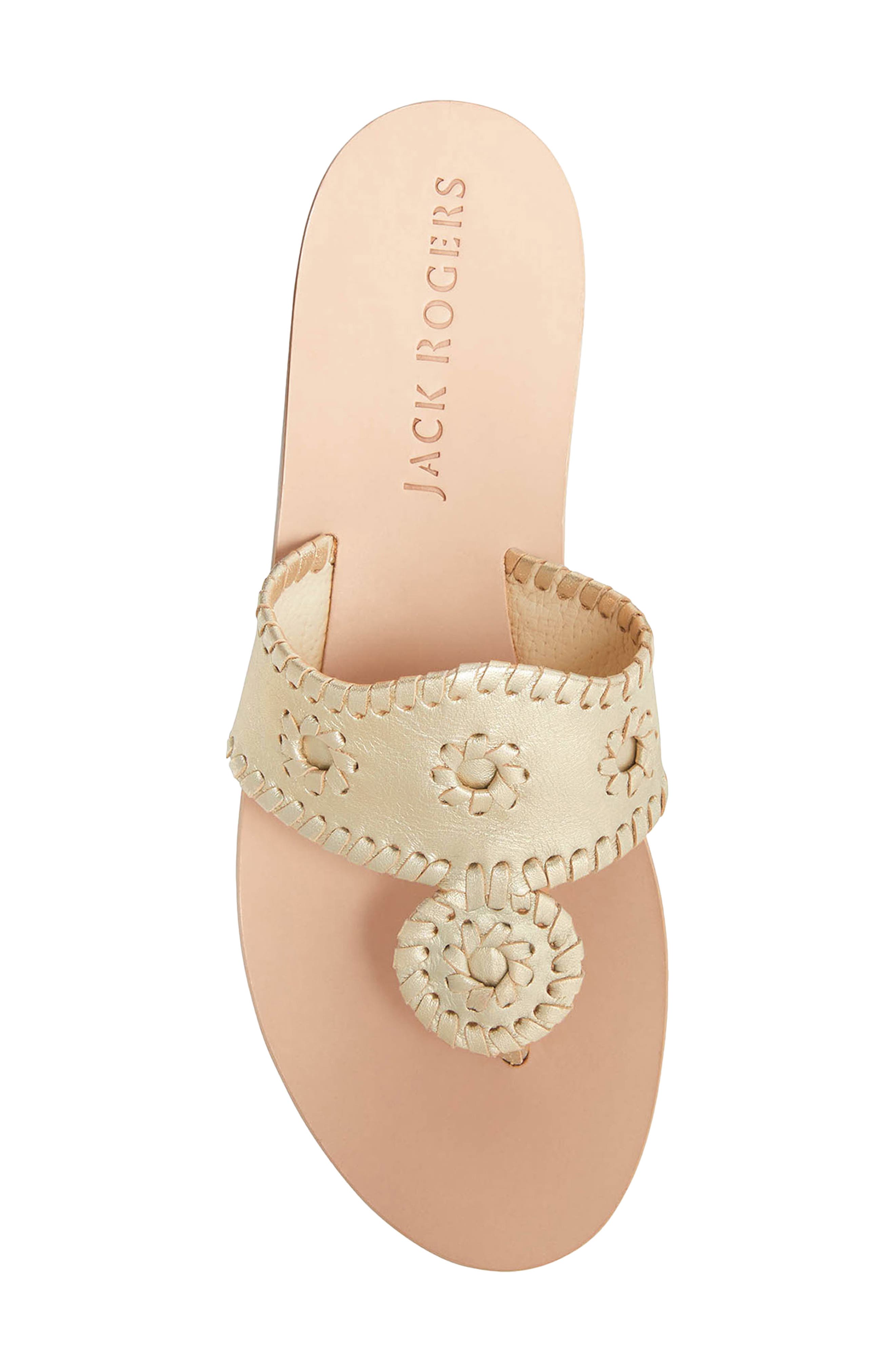 Jack Rogers Women's Boating Jacks Sandals - White