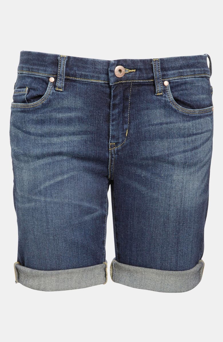 BLANKNYC 'Roll Up' Jean Shorts, Main, color, BLUE
