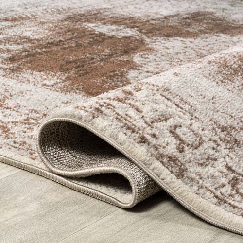 Jonathan Y Rosalia Cottage Medallion Area Rug In Cream/brown