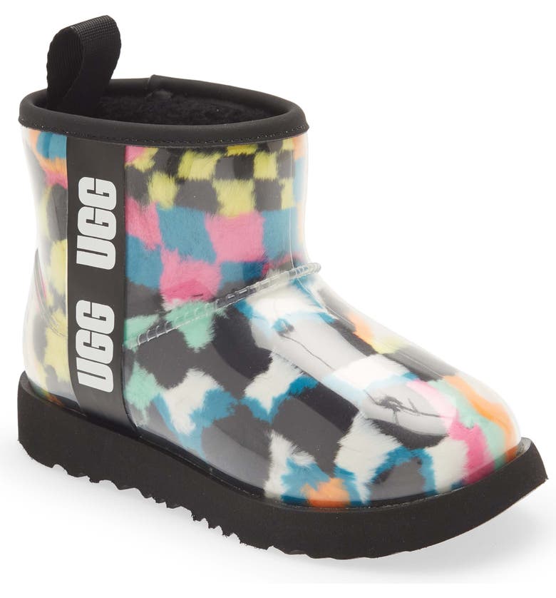 UGG® Kids' Classic Clear Checkerboard Boot | Nordstrom