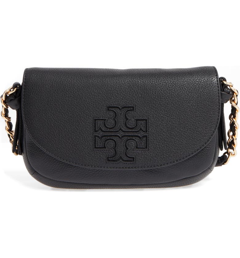 Tory Burch Mini Harper Leather Crossbody Bag | Nordstrom