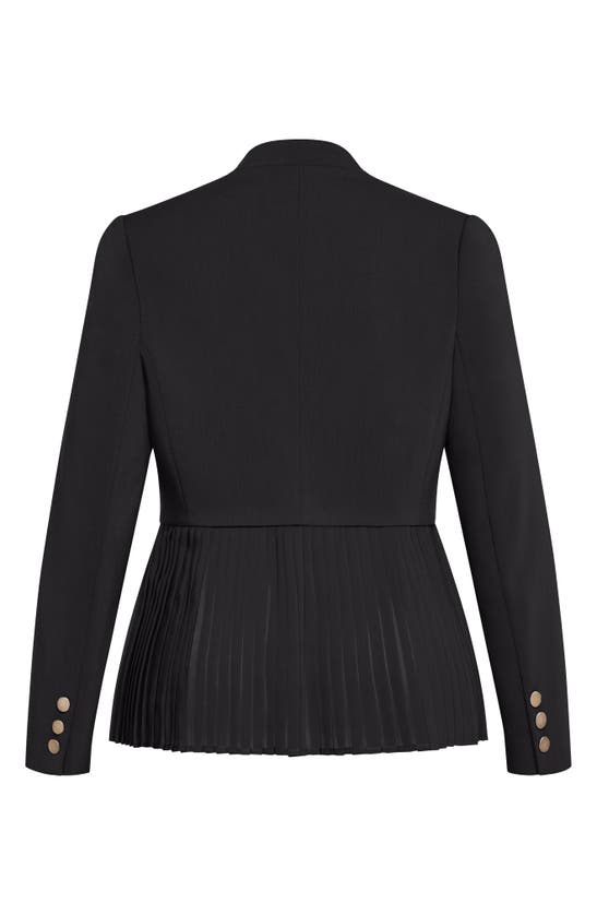 Shop City Chic Sadie 2-in-1 Blazer In Black