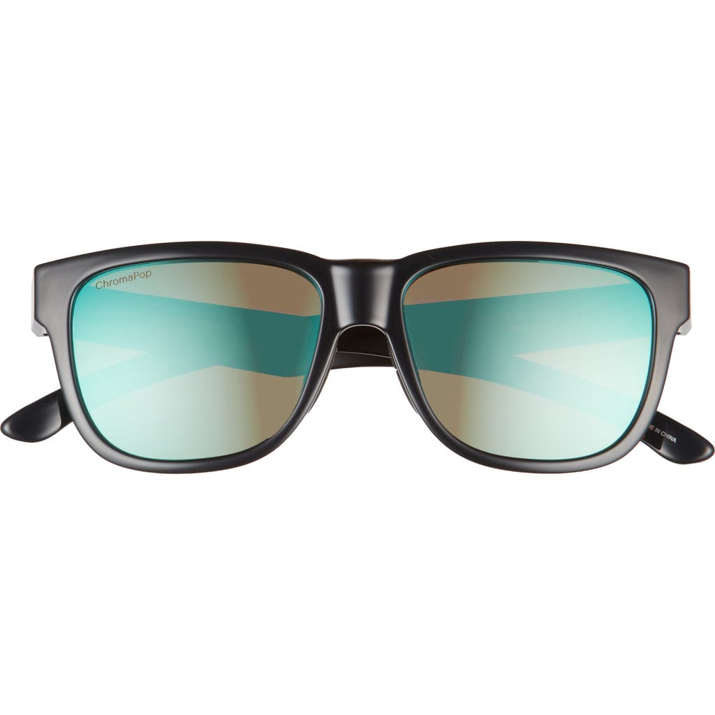 Smith Lowdown 2 Slim 51mm Polarized Sunglasses In Black Jade/chromapop Opal