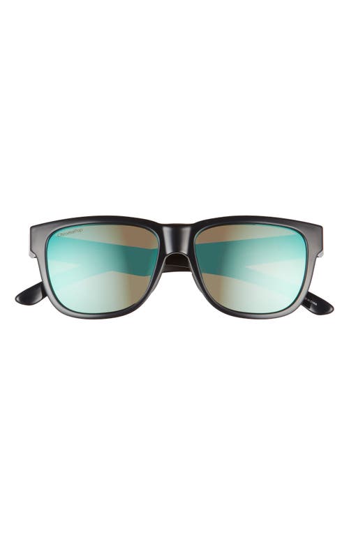 Shop Smith Lowdown 2 Slim 51mm Polarized Sunglasses In Black Jade/chromapop Opal