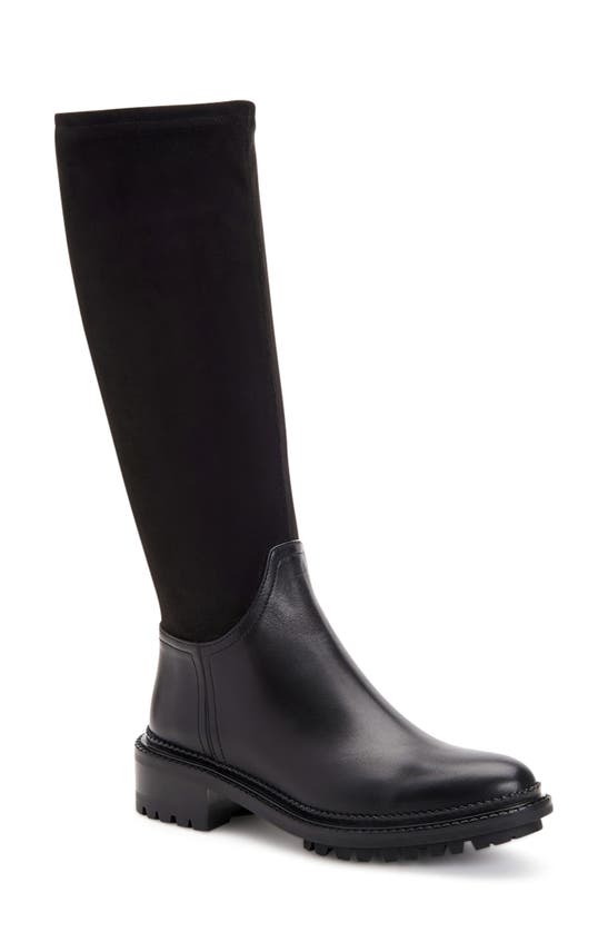 Aquatalia Oleen Sock Leather Boot In Black ModeSens