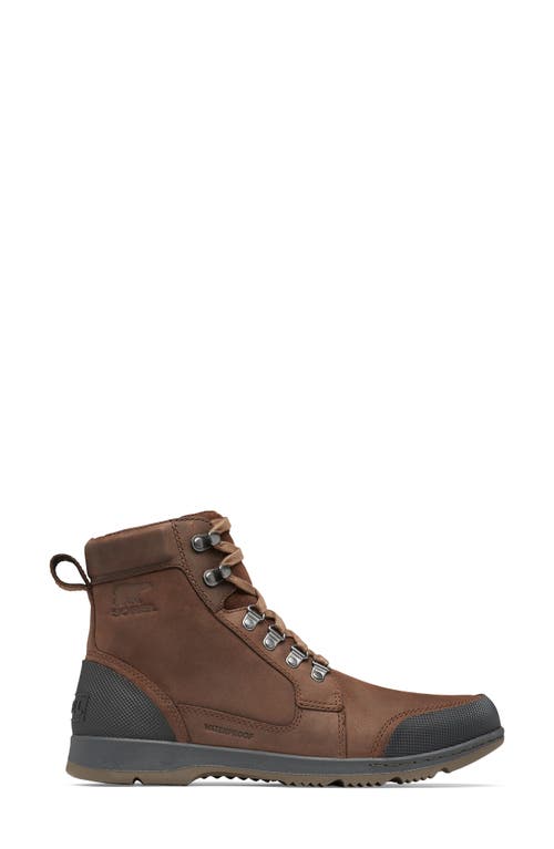 Size 9 SOREL Ankeny II Waterproof Boot in Tobacco/Black at Nordstrom,