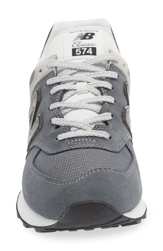 New Balance 574 Classic Sneaker In Grey/ Black