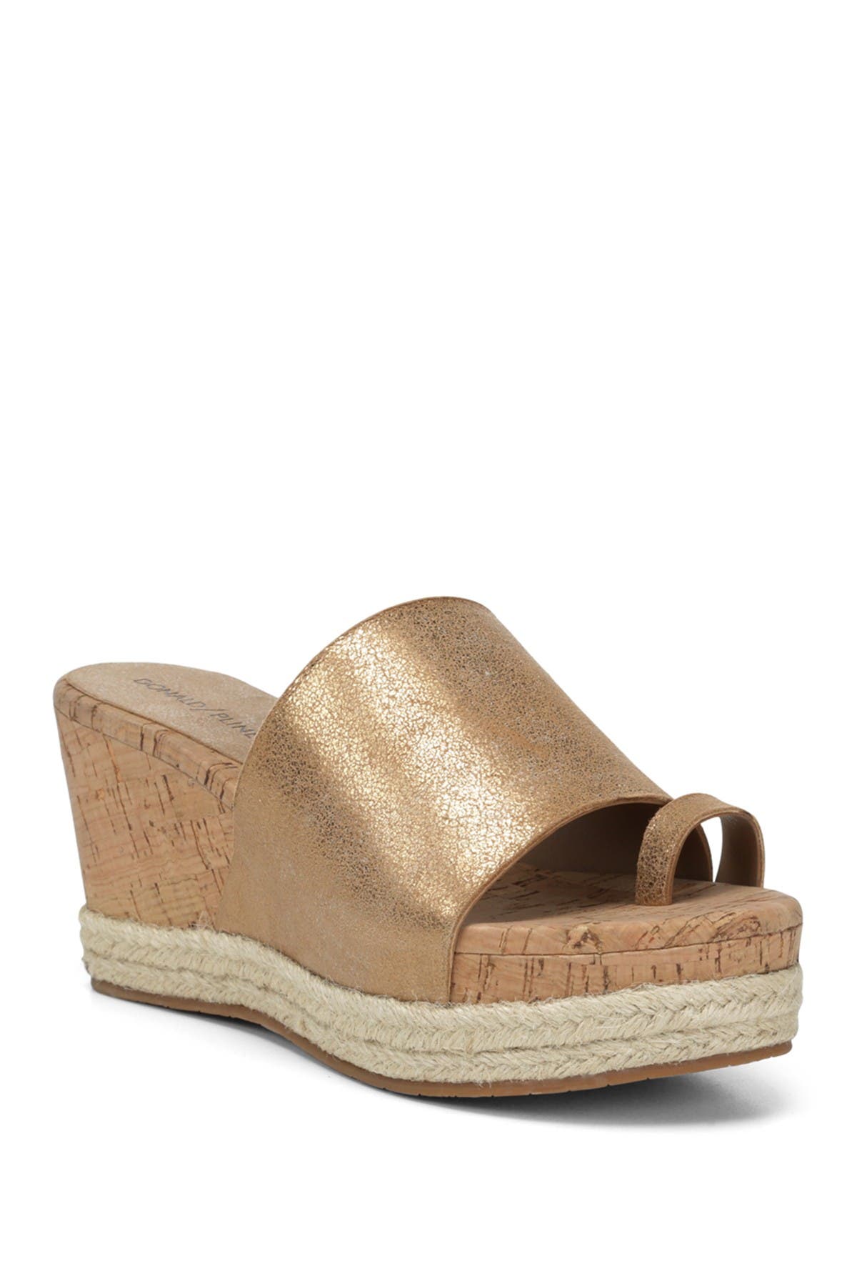 donald pliner cork sandals