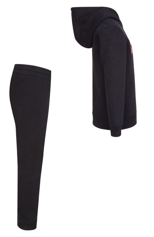 Nike Kids' Just Do It Fleece Hoodie & Pants Set In Black