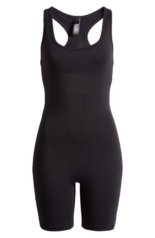 Outdoor Mid Thigh Bodysuit in Onyx