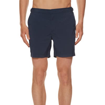 Orlebar Brown Bulldog Sport Swim Trunks, Blue